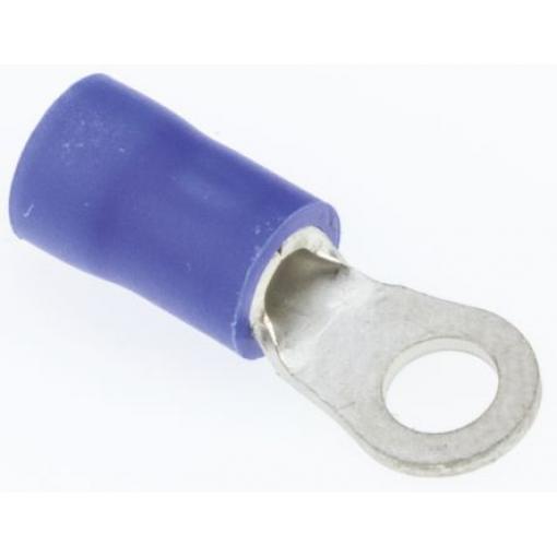 Očková koncovka, řada: R, 3.5 mm, Modrá, min. AWG: 16 AWG, max. AWG: 14 AWG, Izolované, JST