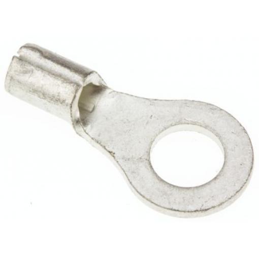 Očková koncovka, řada: R, 4 mm, Šedá, min. AWG: 22 AWG, max. AWG: 16 AWG, Neizolované, JST