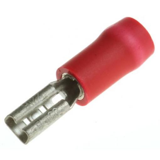 JST Zásuvný konektor, řada: FVDDF Izolované, 2.79 x 0.8 mm, Červená Vnitřní, celková délka: 17.9 mm, izolační: Vinyl,