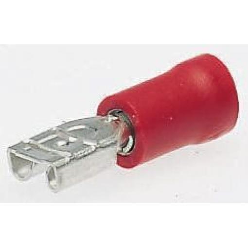 JST Zásuvný konektor, řada: FVDDF Izolované, 4.75 x 1 mm, Červená Vnitřní, celková délka: 18.7 mm, izolační: Vinyl, min.