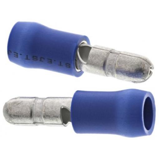 Krimpovací kuličkový konektor, řada: FVDGM Izolované, Vnější průměr kuličky 4 mm barva Modrá, max. AWG: 14 AWG, min.