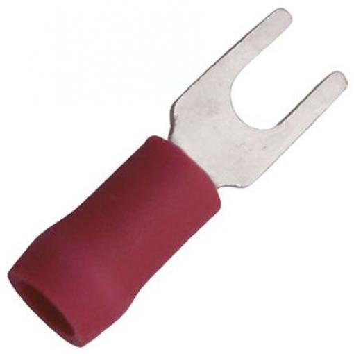 Krimpovací plochý konektor, řada: FVWS1.25, Izolované, M3.5 barva Červená, max. AWG: 16 AWG, min. AWG: 22 AWG, JST,