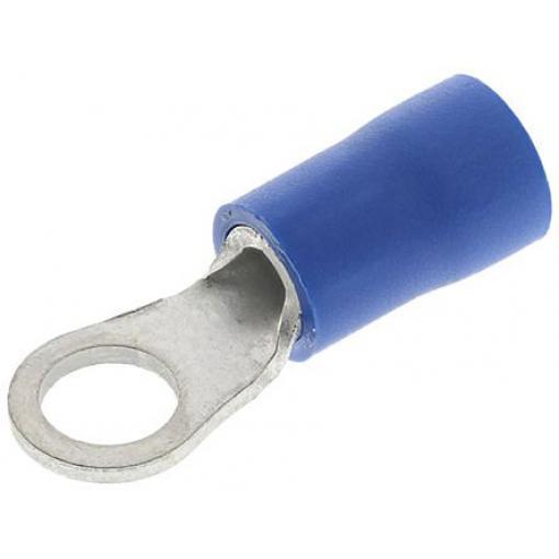 Očková koncovka, řada: FV, 5 mm, Modrá, min. AWG: 16 AWG, max. AWG: 14 AWG, Izolované, JST