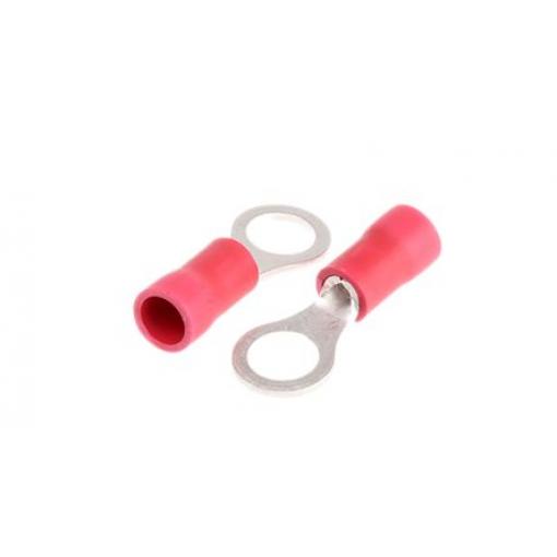 Očková koncovka, řada: FV, M5, Červená, min. AWG: 22 AWG, max. AWG: 16 AWG, Izolované, JST
