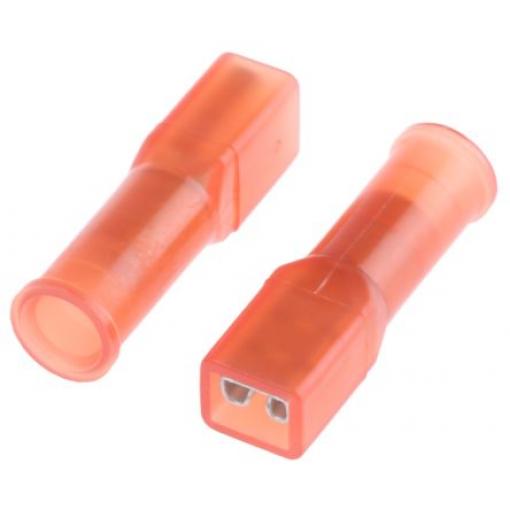 JST Zásuvný konektor, řada: LNDDF Izolované, 2.79 x 0.5 mm, Červená Vnitřní, celková délka: 18.7 mm, izolační: Nylon,