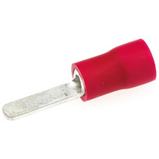 Krimpovací plochá svorka, řada: AF, Izolované délka čepele 10 mm, Červená, max. AWG: 16 AWG, min. AWG: 22 AWG, JST