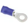 Očková koncovka, řada: R, 4 mm, Modrá, min. AWG: 16 AWG, max. AWG: 14 AWG, Izolované, JST