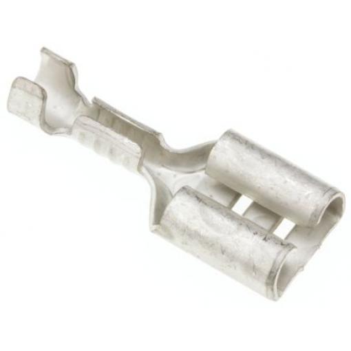 JST Zásuvný konektor, řada: LTO Neizolované, 6.3 x 0.8 mm, Stříbrná Vnitřní, celková délka: 19.2 mm, min. AWG: 20 AWG,