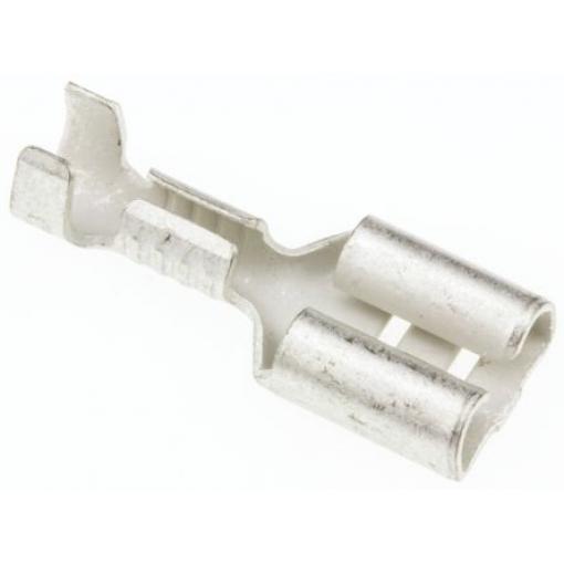 JST Zásuvný konektor, řada: LTO Neizolované, 6.3 x 0.8 mm, Stříbrná Vnitřní, celková délka: 19.2 mm, min. AWG: 16 AWG,