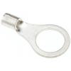 Očková koncovka, řada: R, 8 mm, Šedá, min. AWG: 16 AWG, max. AWG: 14 AWG, Neizolované, JST