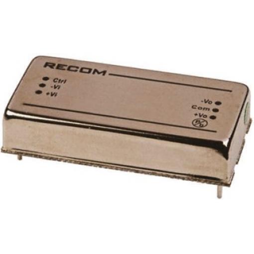 Recom Měnič DC/DC RP30 FW, výstup: ±12 V dc 1.6 kV dc, Vin 48V dc 1.25 A, Vin 18V 20 W -40 °C 85 °C Průchozí otvor