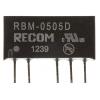 Recom Měnič DC/DC RBM, výstup: 5 V dc 3 kV dc, Vin 5V dc 100 mA, Vin 4.5V 1 W -40 °C 85 °C Průchozí otvor