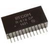 Recom Měnič DC/DC R-6xxx, výstup: 9V dc, Vin 24V dc 1 A, Vin 9V dc Průchozí otvor -40 °C 85 °C