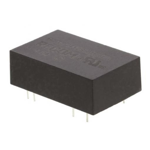 Recom Měnič DC/DC REC5, výstup: 12 V dc 4 kV dc, Vin 18V 420 mA, Vin 9V 5 W -40 °C 75 °C Průchozí otvor