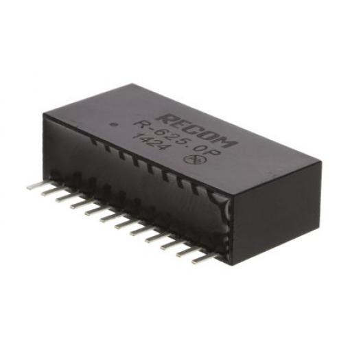 Recom Měnič DC/DC R-6, výstup: 5V dc, Vin 24V dc 2 A, Vin 9V Průchozí otvor -40 °C 85 °C