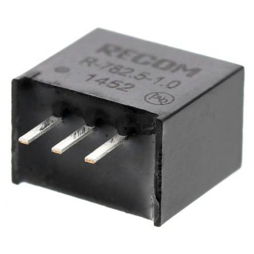 Recom, výstup: 2.5V dc