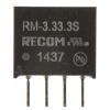 Recom Měnič DC/DC RM, výstup: 3.3 V dc 1 kV dc, Vin 3V dc 76 mA, Vin 0V 2 W -40 °C 85 °C Průchozí otvor