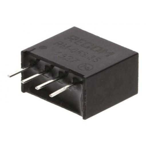 Recom Měnič DC/DC RM, výstup: 3.3 V dc 500 V ac, Vin 5V dc 76 mA, Vin 4.5V 2 W -40 °C 85 °C Průchozí otvor