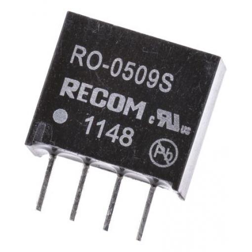 Recom, výstup: 9V dc 111 mA