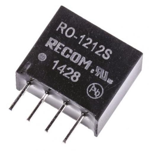 Recom, výstup: 12V dc 83 mA