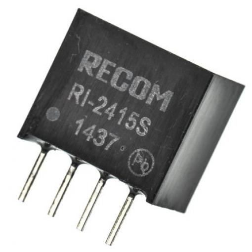 Recom, výstup: 15V dc 133 mA