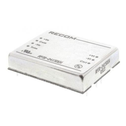 Recom, výstup: 15V dc, -15 V dc 1 A