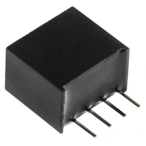 Recom Měnič DC/DC RI, výstup: 15 V dc 500 V ac, Vin 5V dc 133 mA, Vin 3.3V 1 W -40 °C 85 °C Průchozí otvor