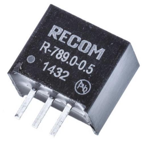 Recom, výstup: 9V dc
