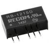 Recom Měnič DC/DC RB, výstup: ±15 V dc 500 V ac, Vin 12V dc 33 mA, Vin 3.3V 1 W -40 °C 85 °C Průchozí otvor