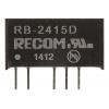 Recom Měnič DC/DC RB, výstup: ±15 V 500 V ac, Vin 26.4V, Vin 21.6V 1 W -40 °C 85 °C Průchozí otvor