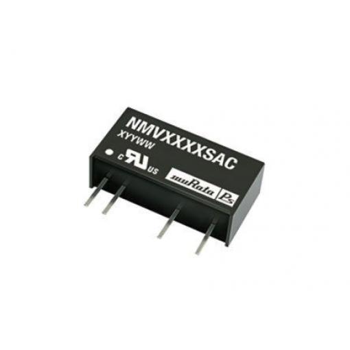 Murata Power Solutions Měnič DC/DC NMV, výstup: 15 V dc 3 kV dc, Vin 5.5V dc 67 mA, Vin 4.5V 1 W -40 °C 85 °C Průchozí