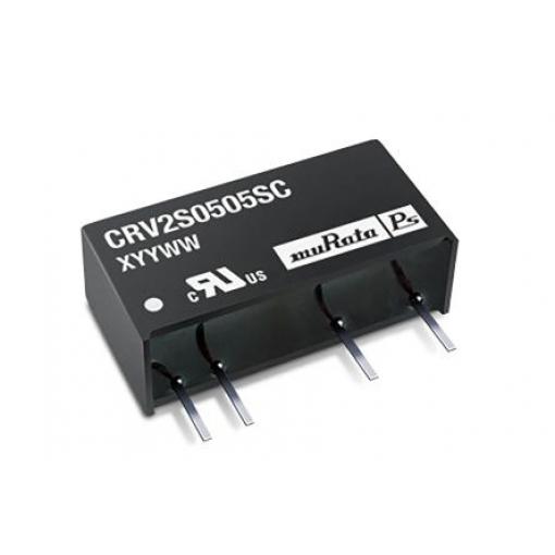 Murata Power Solutions Měnič DC/DC CRV2, výstup: 4 V 3 kV dc, Vin 5.5V dc, Vin 4.5V 2 W -40 °C 85 °C Průchozí otvor