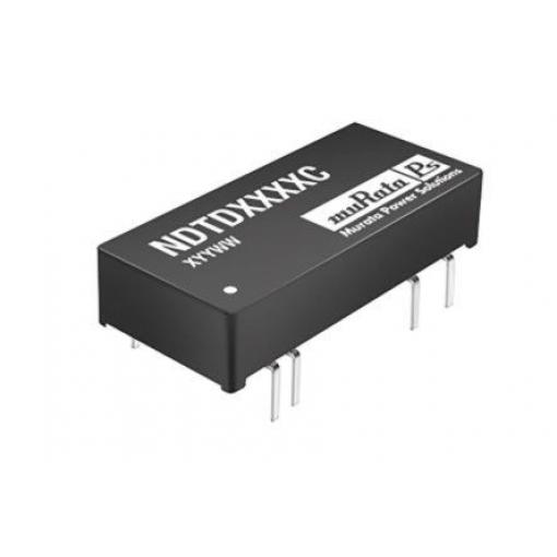Murata Power Solutions Měnič DC/DC NDTD, výstup: ±15 V dc 1 kV dc, Vin 36V dc 100 mA, Vin 18V 3 W -40 °C 85 °C Průchozí