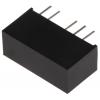 DC-DC převodník 2W, výstup: ±5V dc ±200mA 1kV dc, Vin 10,8 → 13,2 V DC