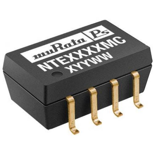 Murata Power Solutions Měnič DC/DC NTE, výstup: 12 V dc 1 kV dc, Vin 5.5V dc 83 mA, Vin 4.5V 1 W -40 °C 85 °C