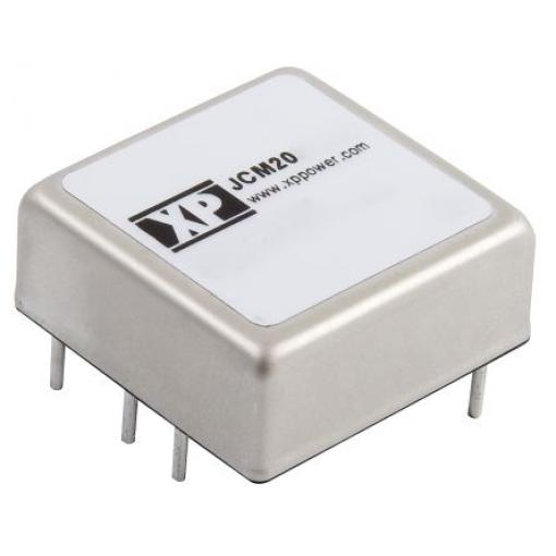 DC-DC převodník 20W, výstup: ±12V dc ±833mA 1.6kV dc, Vin 18 → 36 V DC