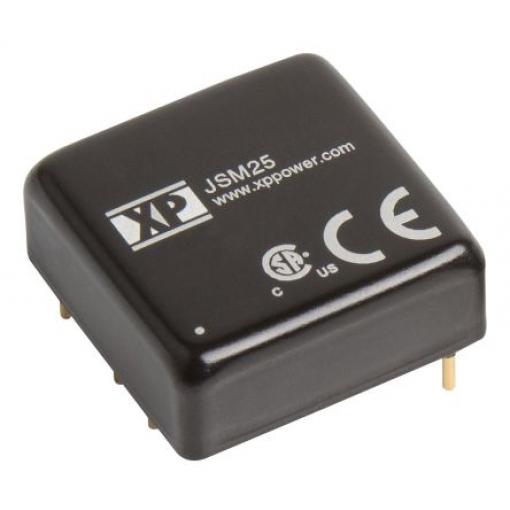 XP Power Měnič DC/DC JSM25, výstup: 15 V 1.5 kV, Vin 36V 0.84 A, Vin 18V 25 W -40 °C 105 °C Průchozí otvor