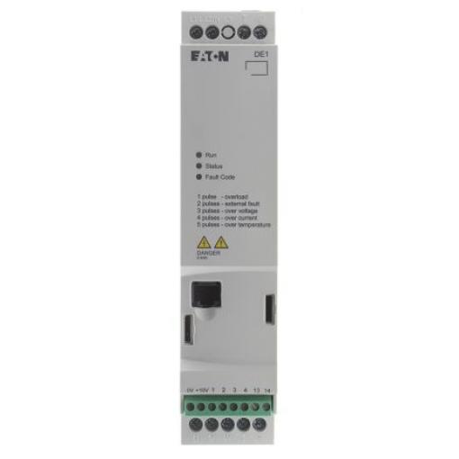 Startér s regulací rychlosti, řada: DE11 0.25 kW 1 230 V ac IP20 Eaton 1.4 A