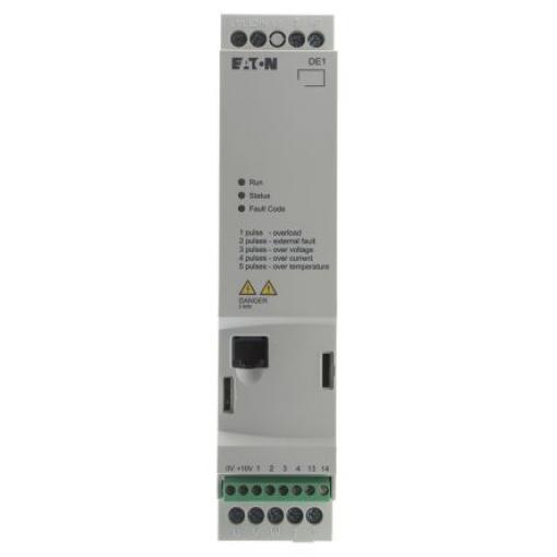Startér s regulací rychlosti, řada: PowerXL DE11 0.55 kW 1 230 V ac IP20 Eaton 2.7 A