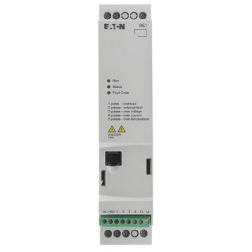 Startér s regulací rychlosti, řada: PowerXL DE11 0.55 kW 1 230 V ac IP20 Eaton 2.7 A