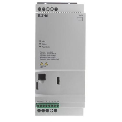 Startér s regulací rychlosti, řada: DE11 2.2 kW 1 230 V ac IP20 Eaton 9.6 A