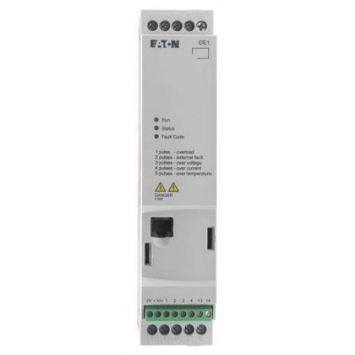 Startér s regulací rychlosti, řada: DE11 0.37 kW 3 480 V ac IP20 Eaton 1.3 A