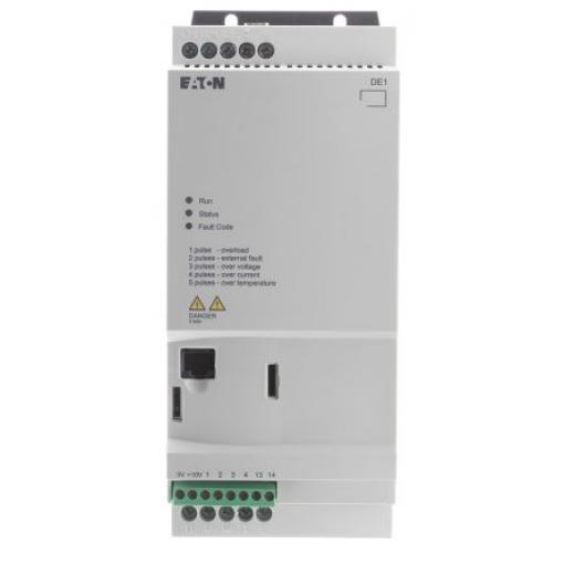 Startér s regulací rychlosti, řada: PowerXL DE11 3 kW 3 480 V ac IP20 Eaton 6.6 A