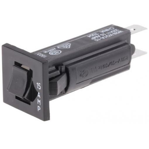 Tepelná pojistka 15 A 1pólový W28 TE Connectivity Panel