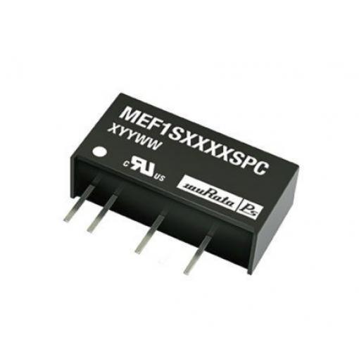 Murata Power Solutions Měnič DC/DC MEF1, výstup: 3.3 V dc 1 kV dc, Vin 25.2V dc 300 mA, Vin 22.8V 1 W -40 °C 85 °C