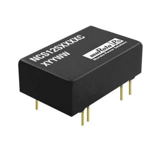 Murata Power Solutions Měnič DC/DC NCS12, výstup: 12 V dc 1.5 kV dc, Vin 36V dc 1 A, Vin 9V 12 W -40 °C 85 °C Průchozí