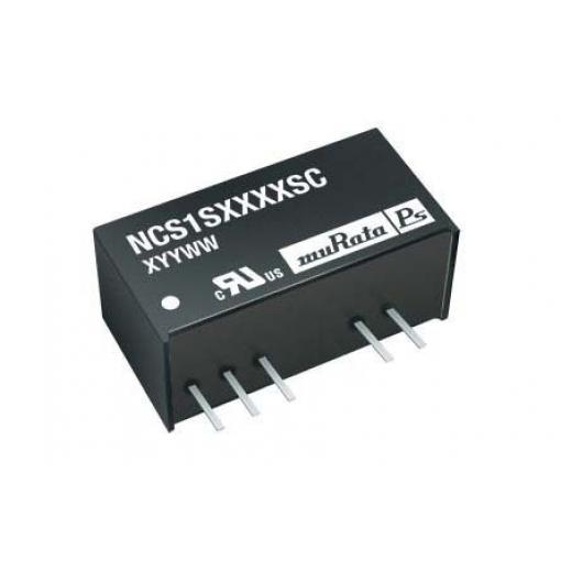 Murata Power Solutions Měnič DC/DC NCS1, výstup: 5 V dc 1 kV dc, Vin 36V dc 200 mA, Vin 9V 1 W -40 °C 105 °C Průchozí