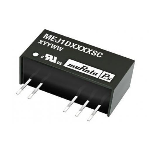Murata Power Solutions Měnič DC/DC MEJ1, výstup: ±12 V 5.2 kV dc, Vin 13.2V dc, Vin 10.8V 1 W -40 °C 85 °C Průchozí