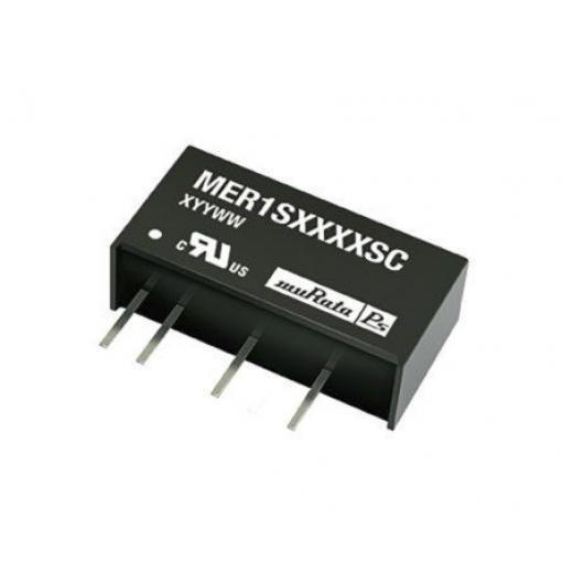 Murata Power Solutions Měnič DC/DC MER1, výstup: 5 V dc 1 kV dc, Vin 52.8V dc 200 mA, Vin 43.2V 1 W -40 °C 85 °C