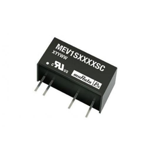 Murata Power Solutions Měnič DC/DC MEV1, výstup: 5 V dc 3 kV dc, Vin 16.5V dc 200 mA, Vin 13.5V 1 W -40 °C 85 °C